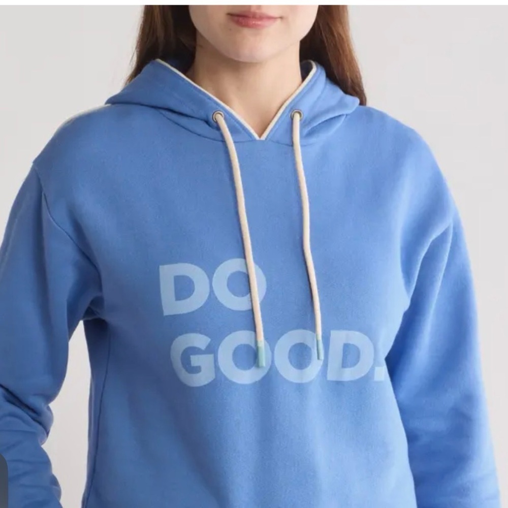 Cotopaxi Do Good Hoodie Blue Size Small